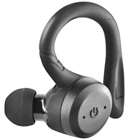 Ngs Auriculares Deportivos Bluetooth Ártica Jogger con Estuche de Carga Autonomía 10h Negros